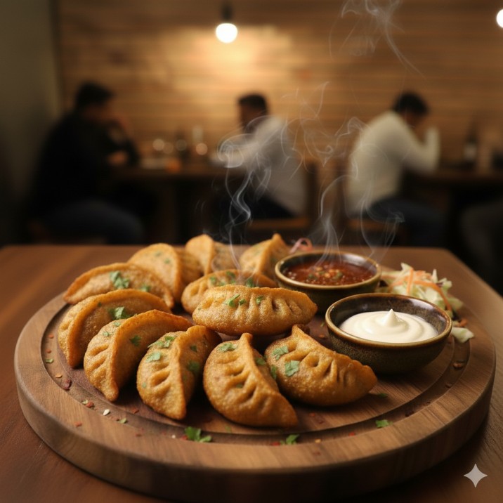 Chicken Fried Momos